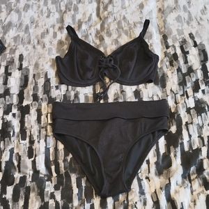 Pour Moi ribbed bikini